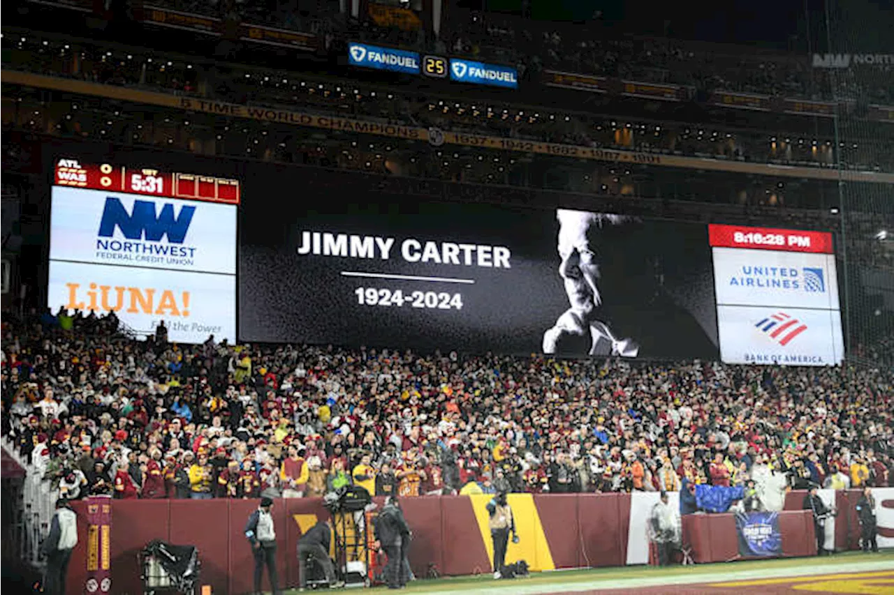 NFL Honors Jimmy Carter With Tribute and Moment of Silence