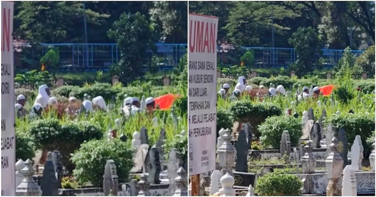 Individuals at Setapak Muslim Cemetery Seen Chanting Prayers Loudly & Strangely, JAWI Told to Investigate