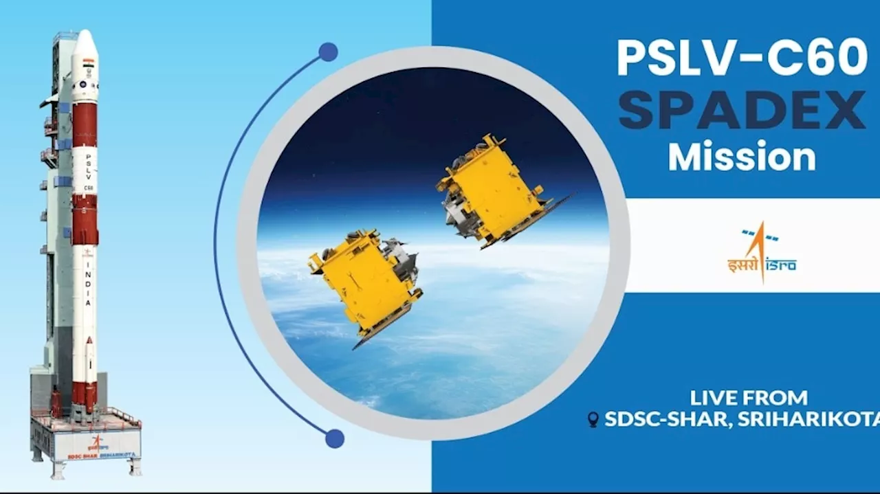 PSLV-C60 SpaDex: చందమామపై భారత్‌ మరో ముందడుగు.. స్పేడెక్స్‌ ప్రయోగం సక్సెస్‌