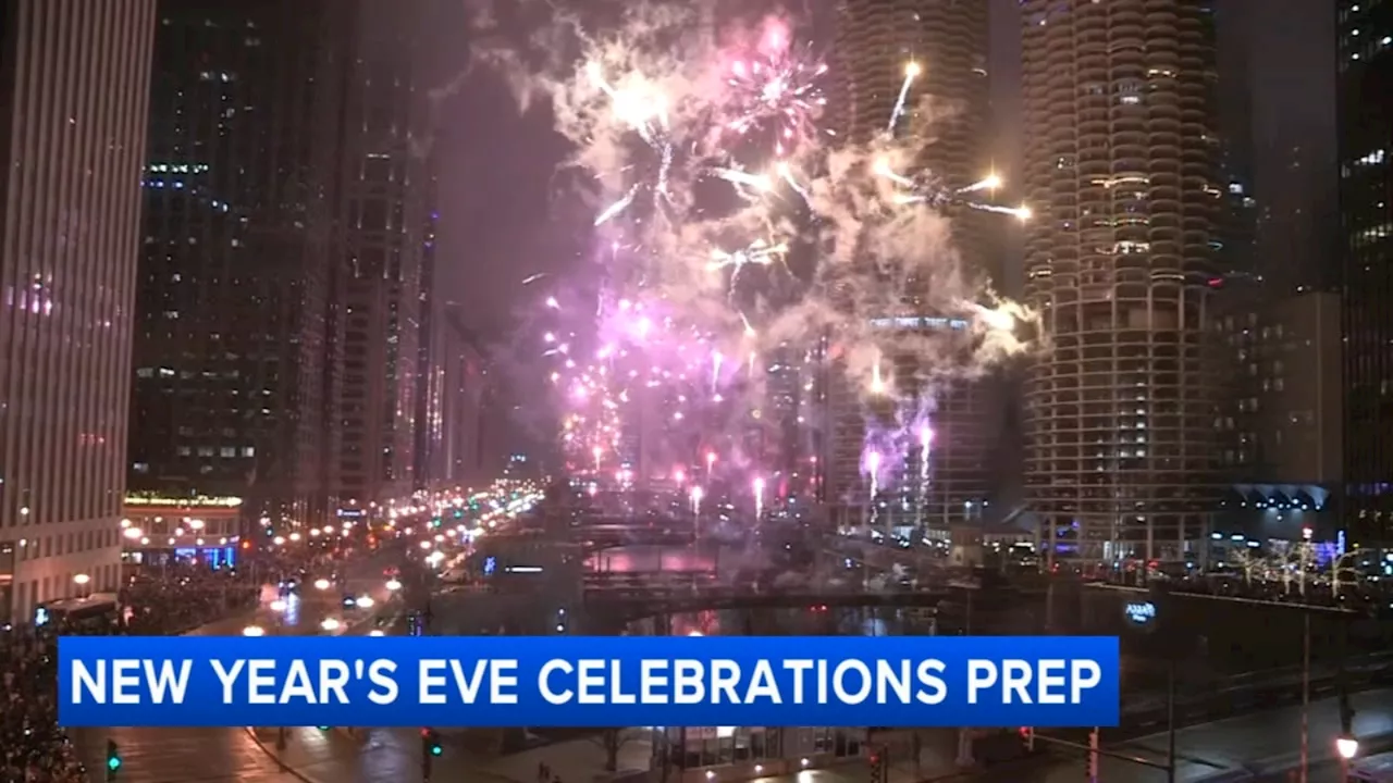 New Year's Eve: Chicago gets ready to ring in new year with fireworks along Riverwalk, Navy Pier