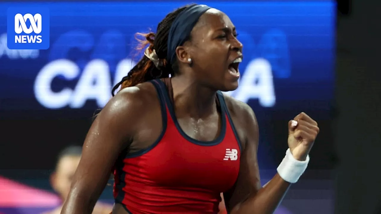 Coco Gauff Leads Team USA to United Cup Quarterfinals