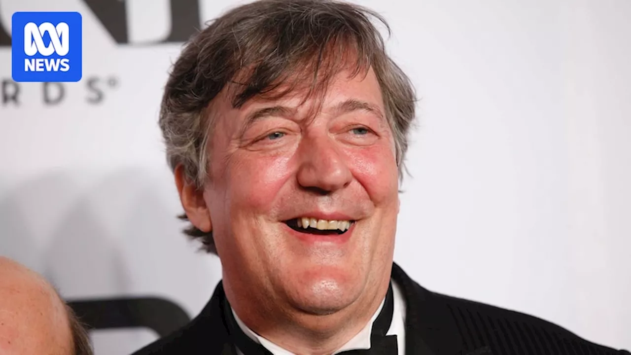 Stephen Fry Knighted for Services to Charity and Mental Health