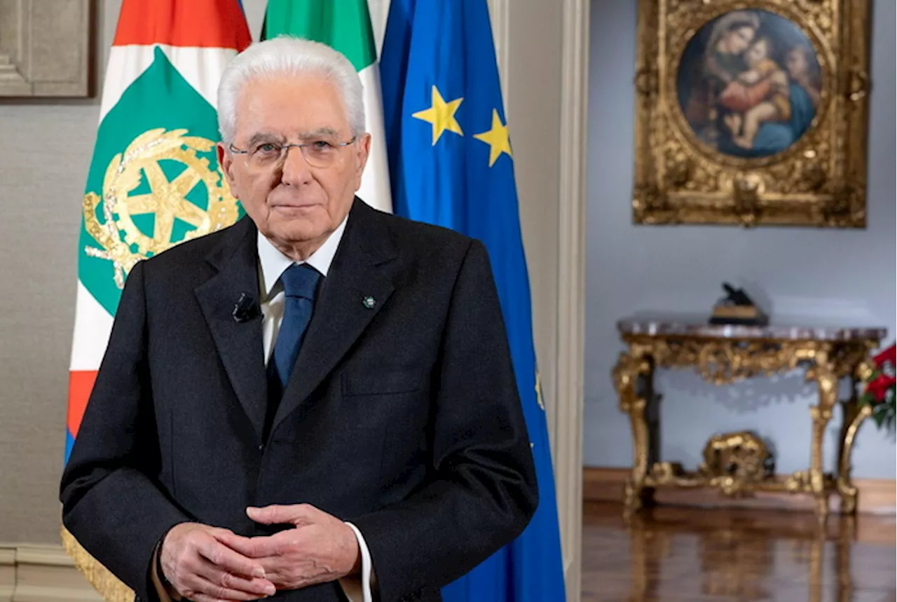 Mattarella: 'La pace è irrinunciabile, deve essere costruita sul rispetto dei diritti umani'