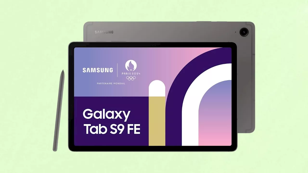 Tablette tactile Samsung Galaxy Tab S9 FE à 399 euros sur Amazon