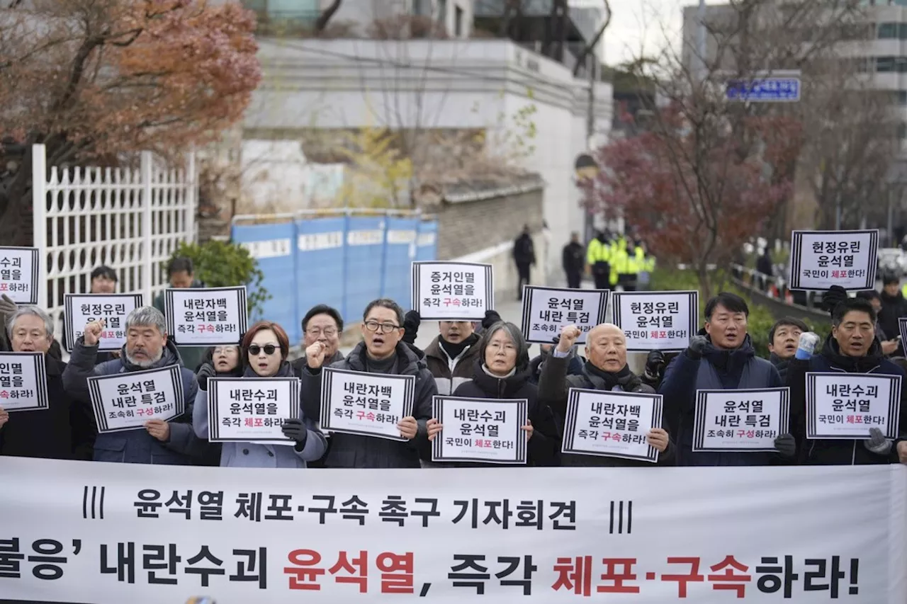 South Korea Court Issues Warrant to Detain Impeached President Yoon Suk Yeol