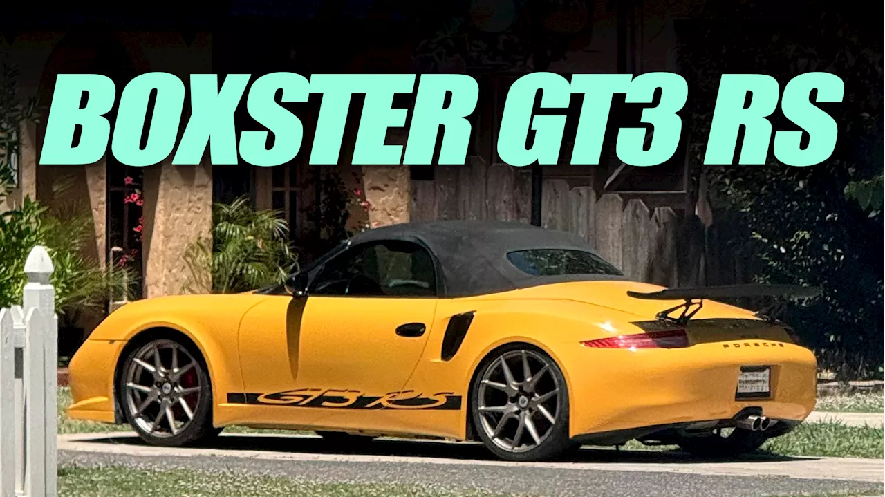 Porsche Boxster Tries To Cosplay As A GT3 RS