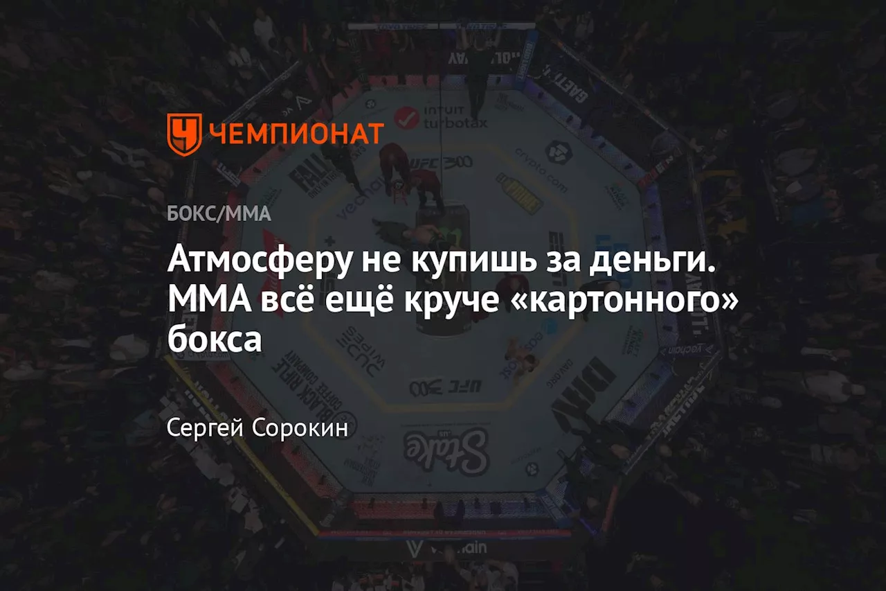 MMA vs. Бокс: Сравнение Года 2024