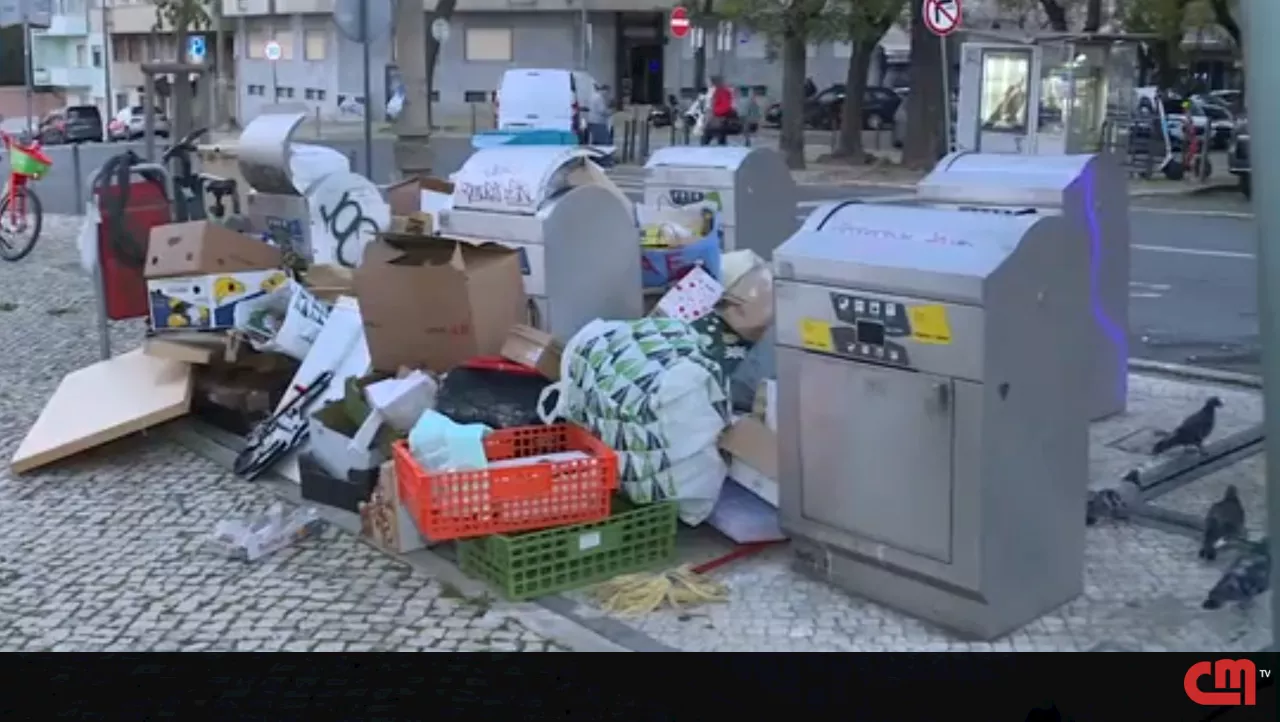 Câmara de Lisboa reforça circutos de recolha de lixo para mitigar efeitos da greve