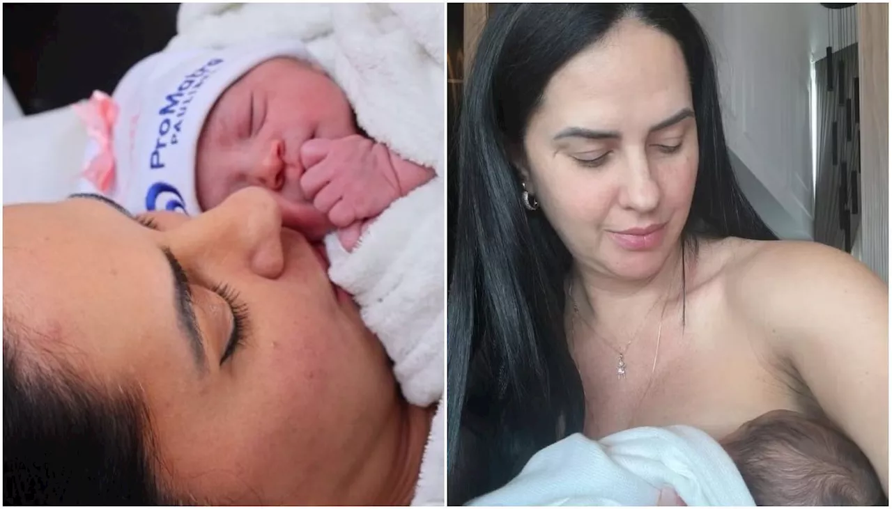 Graciele Lacerda compartilha rotina de mãe com Clara, filha de Zezé Di Camargo