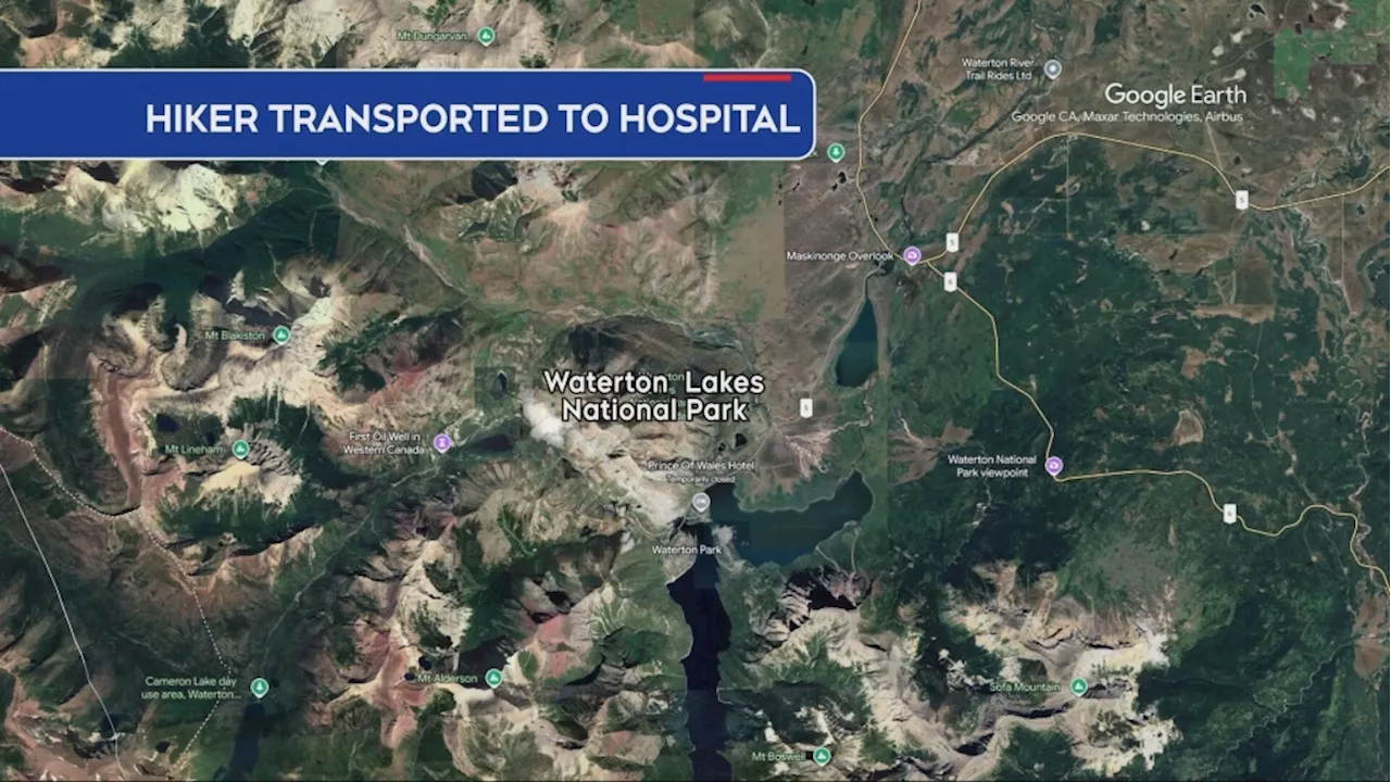 Hiker Suffers Serious Injuries in Waterton Lakes National Park