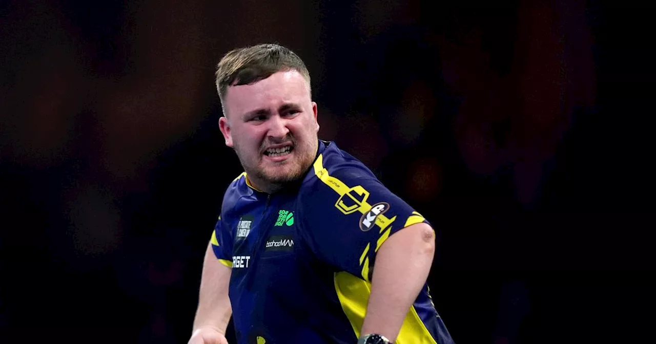 Teen Sensation Littler Needs 10th Gear to Edge Joyce at Ally Pally