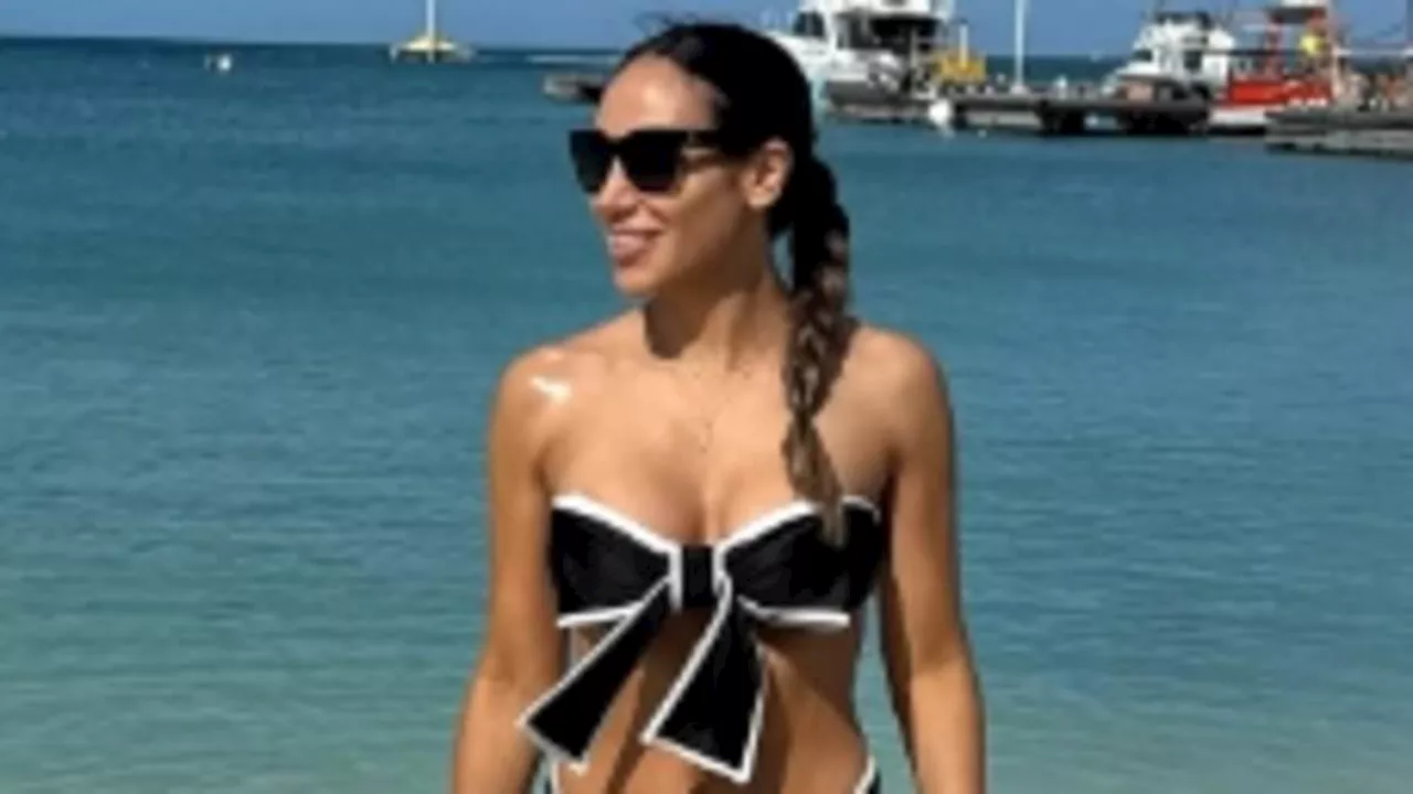 Melissa Gorga Flaunts Bikini Body on Aruba Vacation