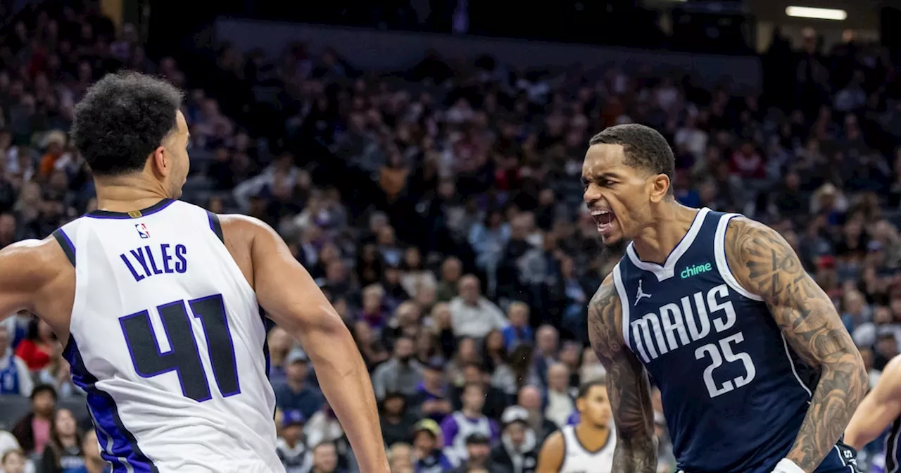 Washington's Season-High 28 Points Not Enough as Mavericks Fall to Kings