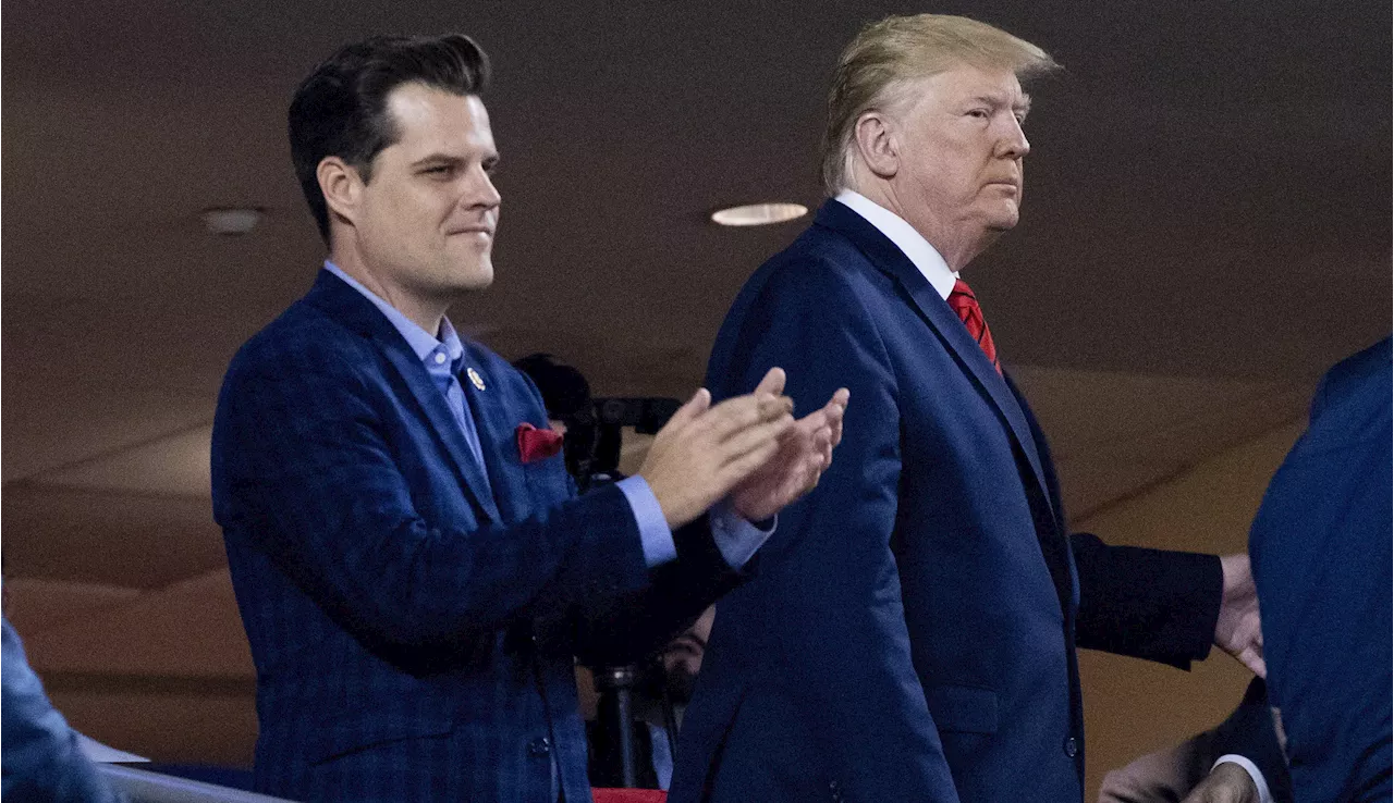 Trump Endorses Kevin McCarthy's Replacement, Matt Gaetz