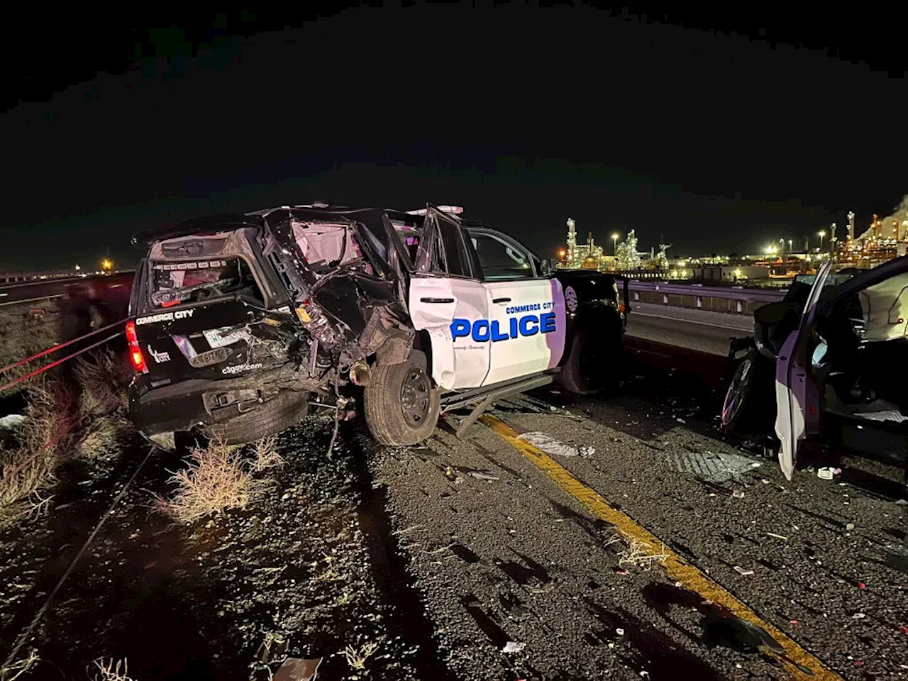 Suspected Drunk Driver Crashes Into Police Car Injuring Officer News