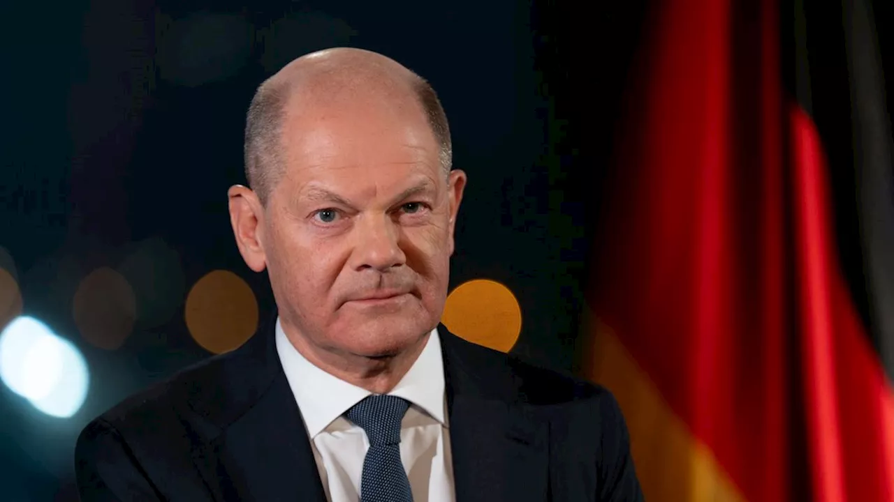 Neujahrsrede des Kanzlers: Scholz warnt vor Aufwieglern im Netz