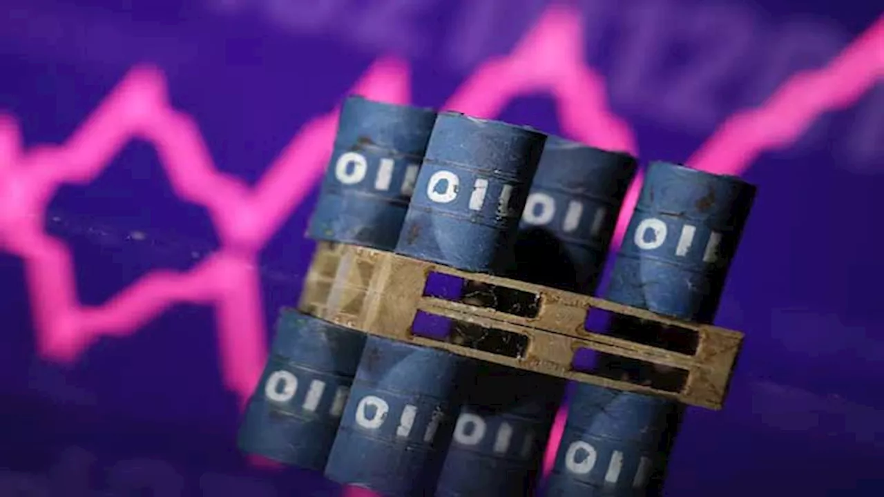 Oil set for annual loss although buoyed on the day by China data