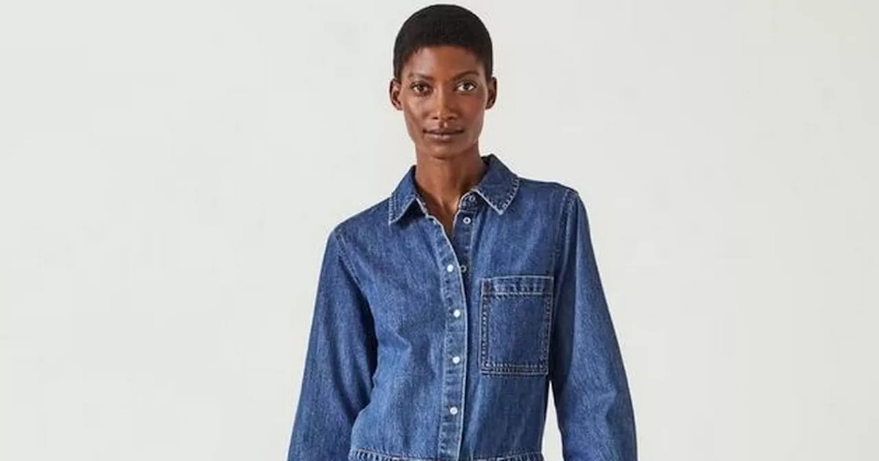 John Lewis shoppers rave about 'flattering' £70 denim maxi dress