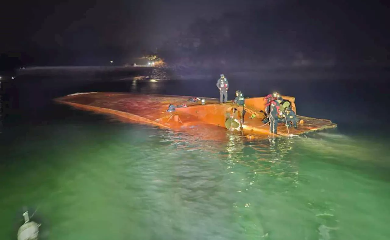 Encuentran cuerpo del capitán en ferry naufragado en Corea del Sur