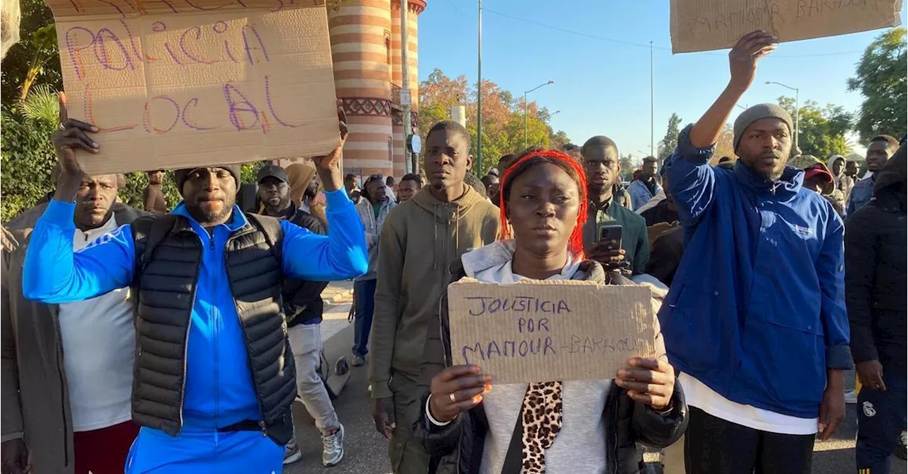 Marcha por la muerte de Mahmoud Bakhoum en Sevilla: Exigen justicia y una investigación independiente