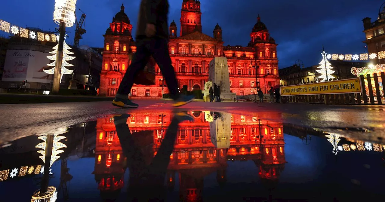 Glasgow Hogmanay weather hour by hour up to the bells as city under weather warnings