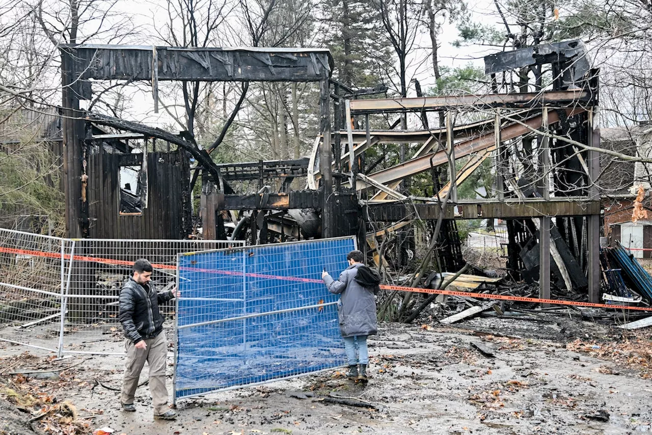 Fire Destroys Former Home of Renowned Quebec Artist