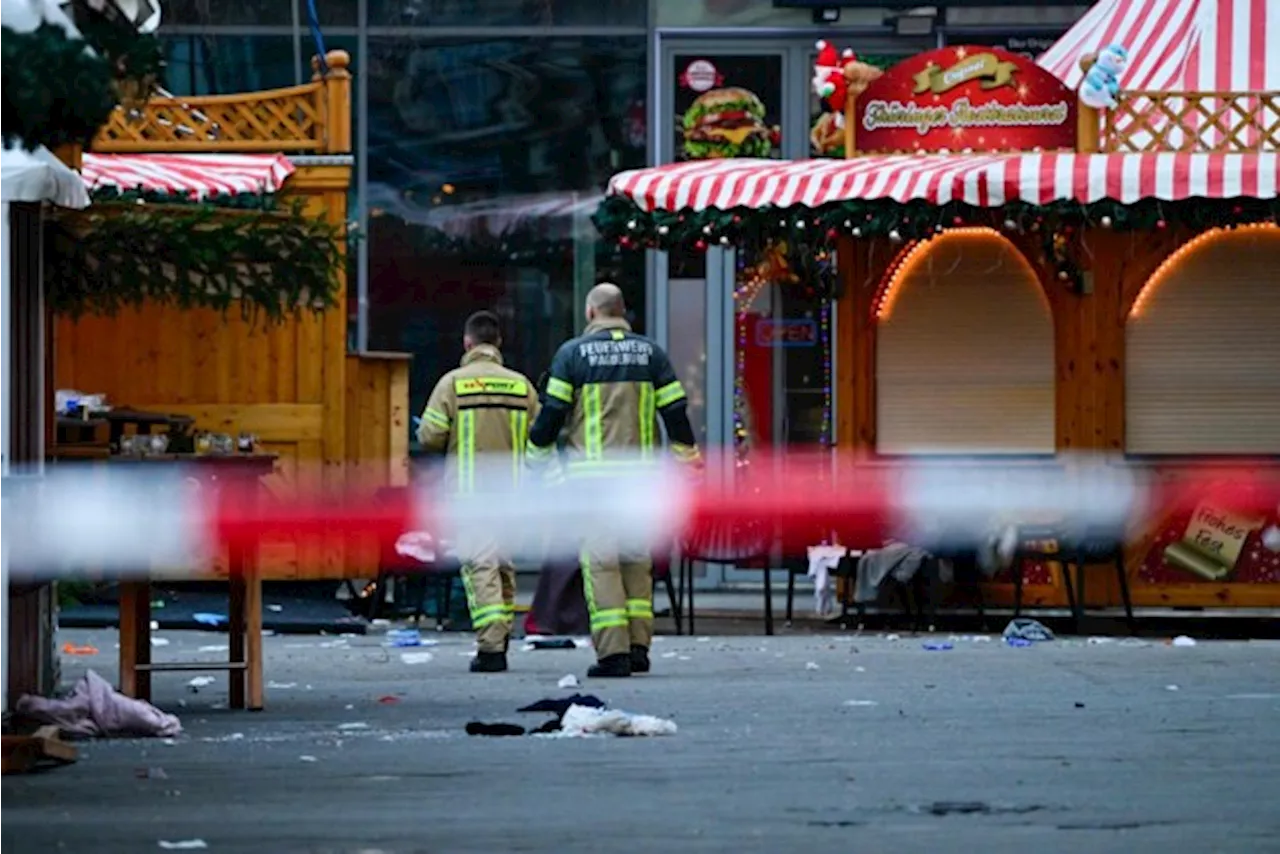 De verdachte van de dodelijke aanval op de kerstmarkt in Maagdenburg vertoont “tekenen” van psychische stoornissen