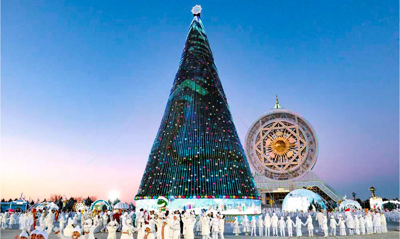 Turkmenistan's Christmas Symbol Exposes Child Poverty