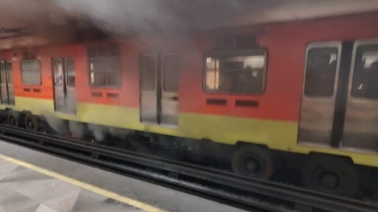 Corto circuito en la Línea 8 del Metro CDMX causa desalojo y suspensión temporal del servicio