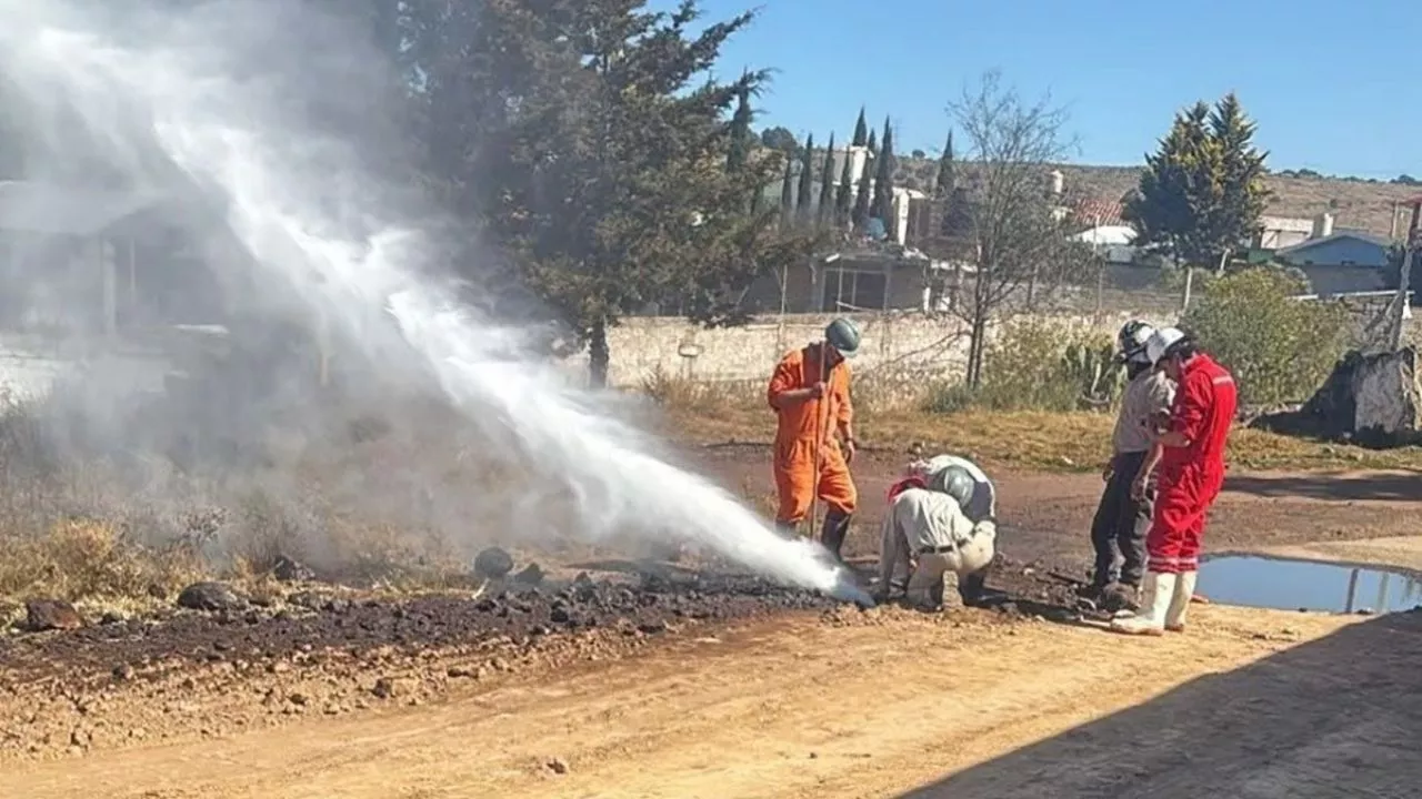 Fuga de Hidrocarburo en Cuautepec, Hidalgo, Desplaza a 36 Personas