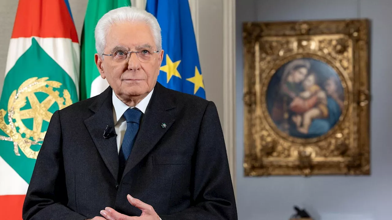 Messaggio di fine anno del Presidente della Repubblica Sergio Mattarella