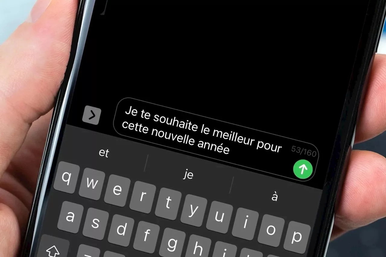 Comment écrire rapidement des vœux de nouvel an sur iPhone et iPad