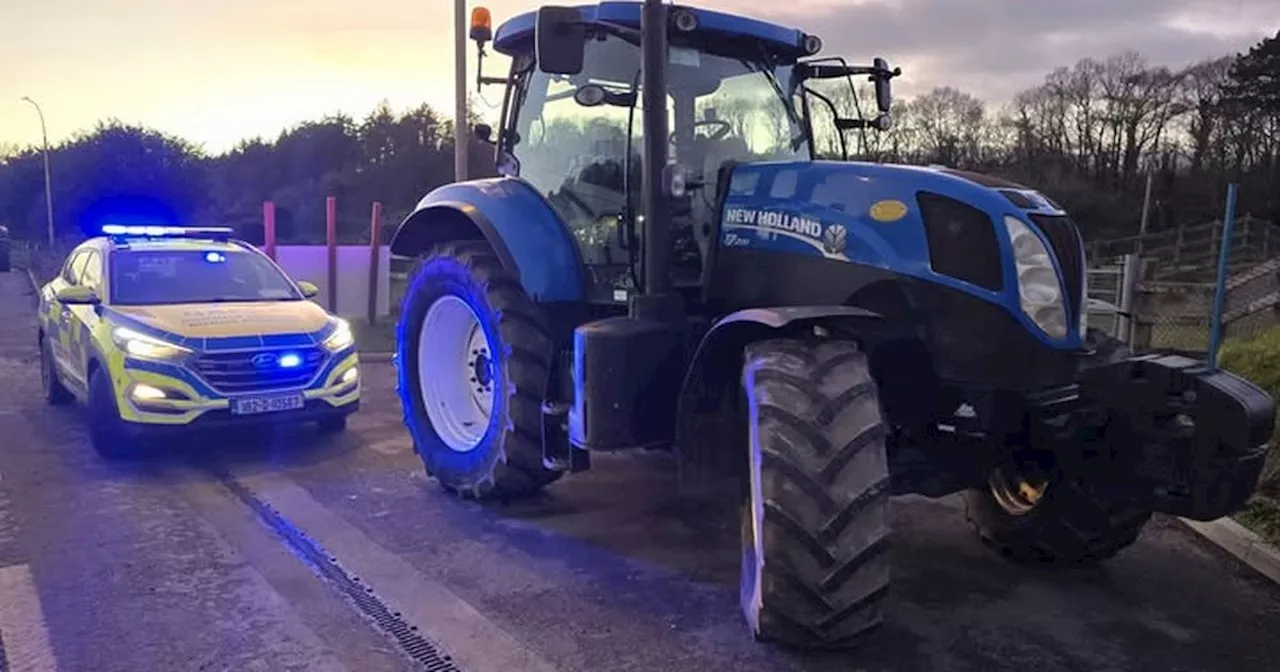 Teen's Tractor Trip Cut Short by Gardaí