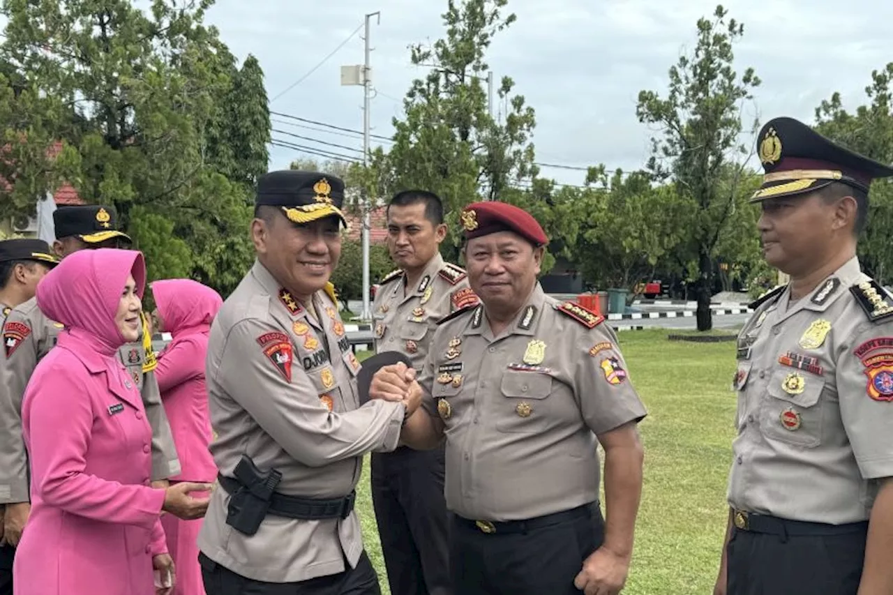 216 Personel Polda Kalteng Naik Pangkat