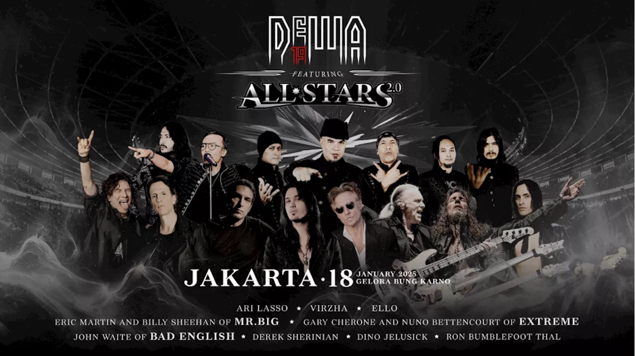 Konser Dewa 19 All Stars 2.0 Diundur Hingga September 2025