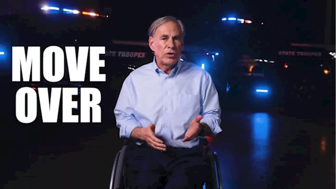 ‘Move Over or Slow Down’: This holiday season: Texas Governor and TxDOT urge drivers in new PSA