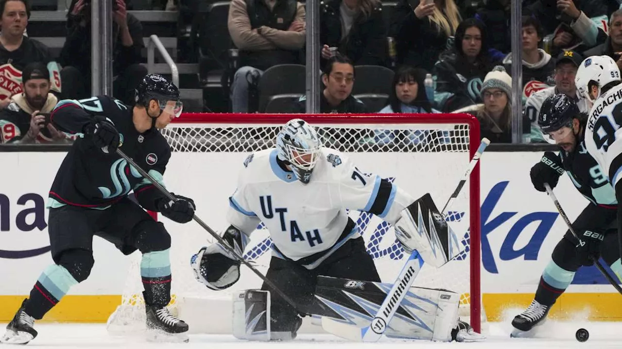 Seattle Kraken Beat Utah Hockey Club 5-2