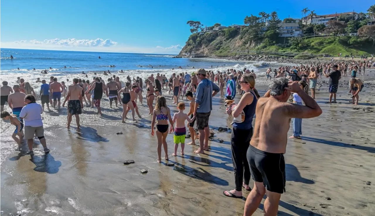 A chilly ocean plunge in San Pedro will welcome 2025 on Wednesday