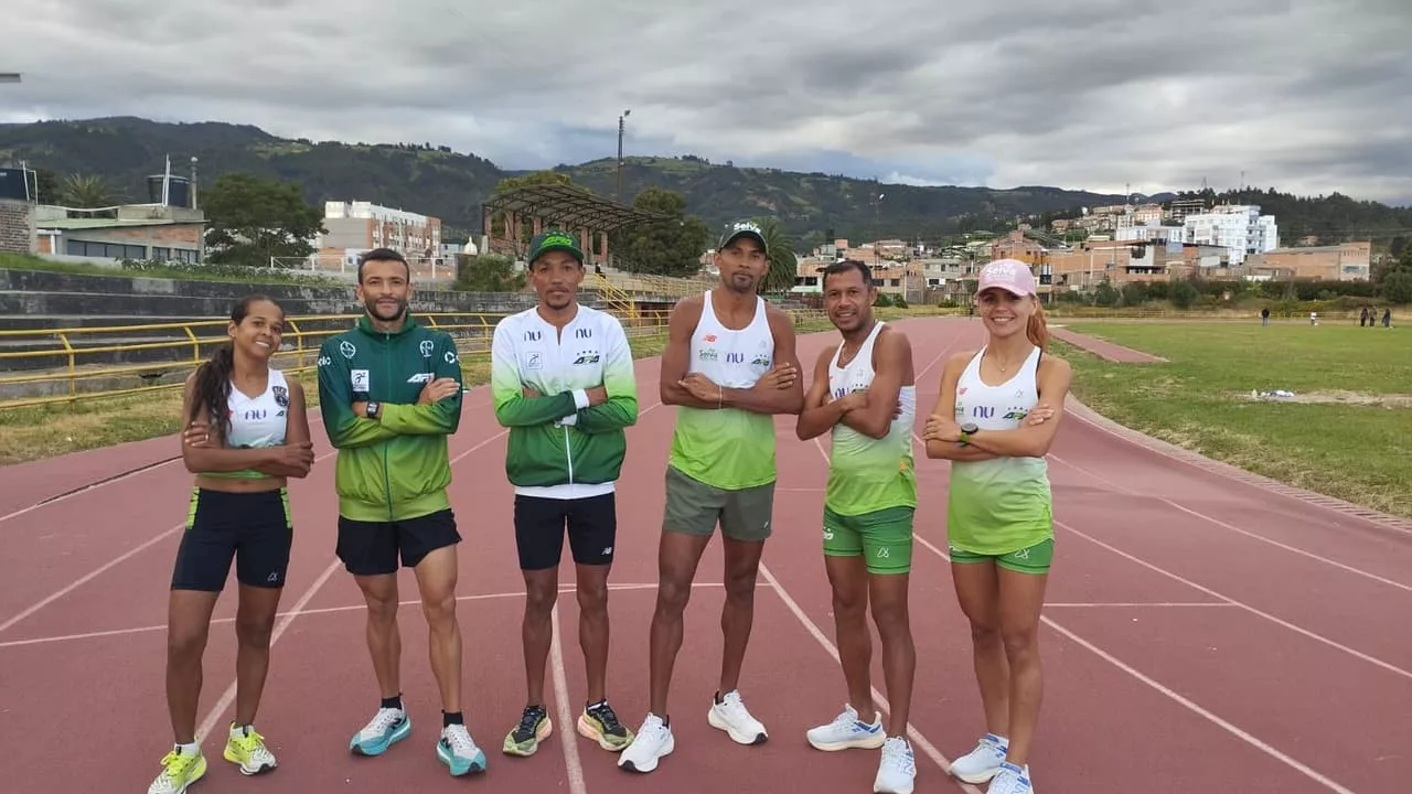 Atletas da APA treinam em altitude na Colômbia para a São Silvestre