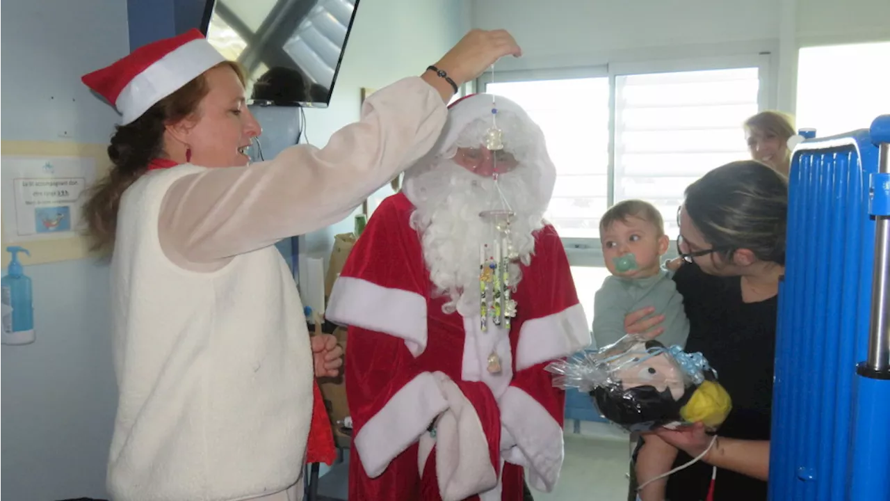 Père Noël Surprise à l'Hôpital de Martigues