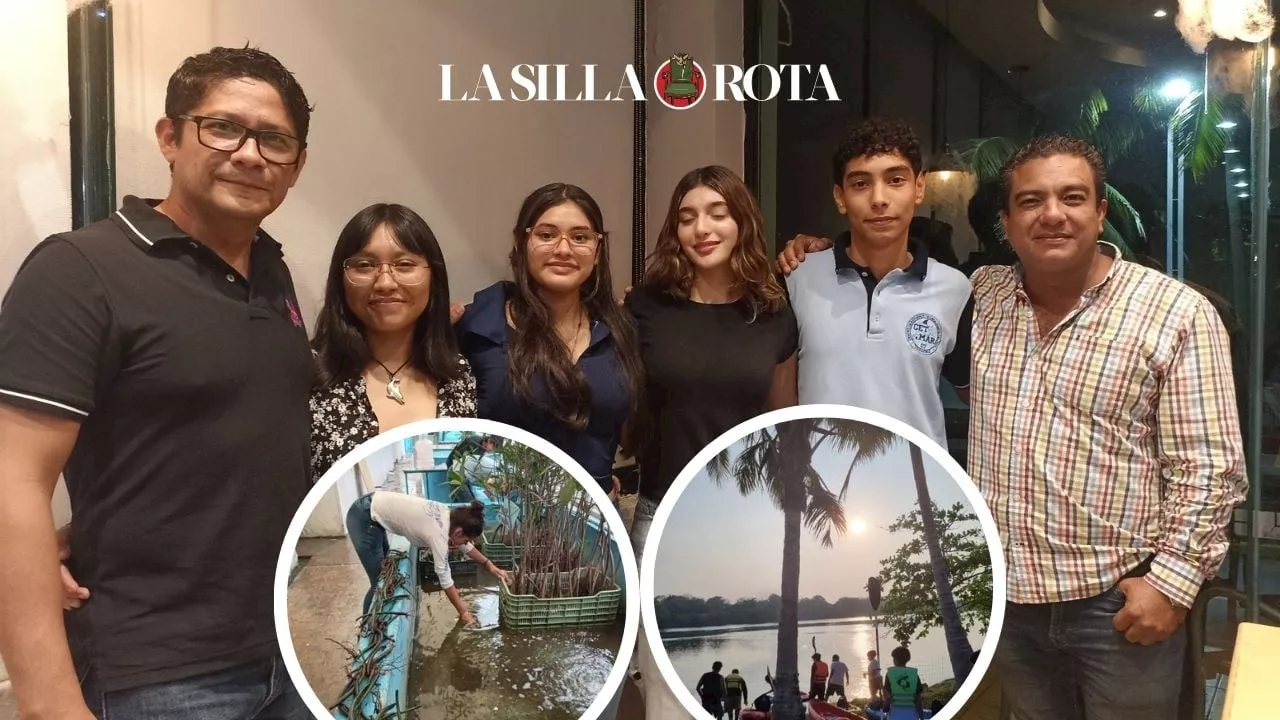 Jóvenes de Veracruz ganan reconocimiento por proyecto de reforestación y captura de especies invasoras