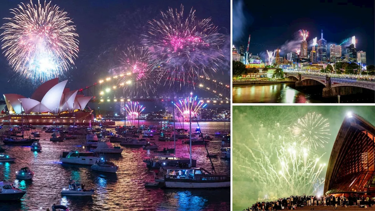 Australia and New Zealand Ring in 2025 with Spectacular Fireworks