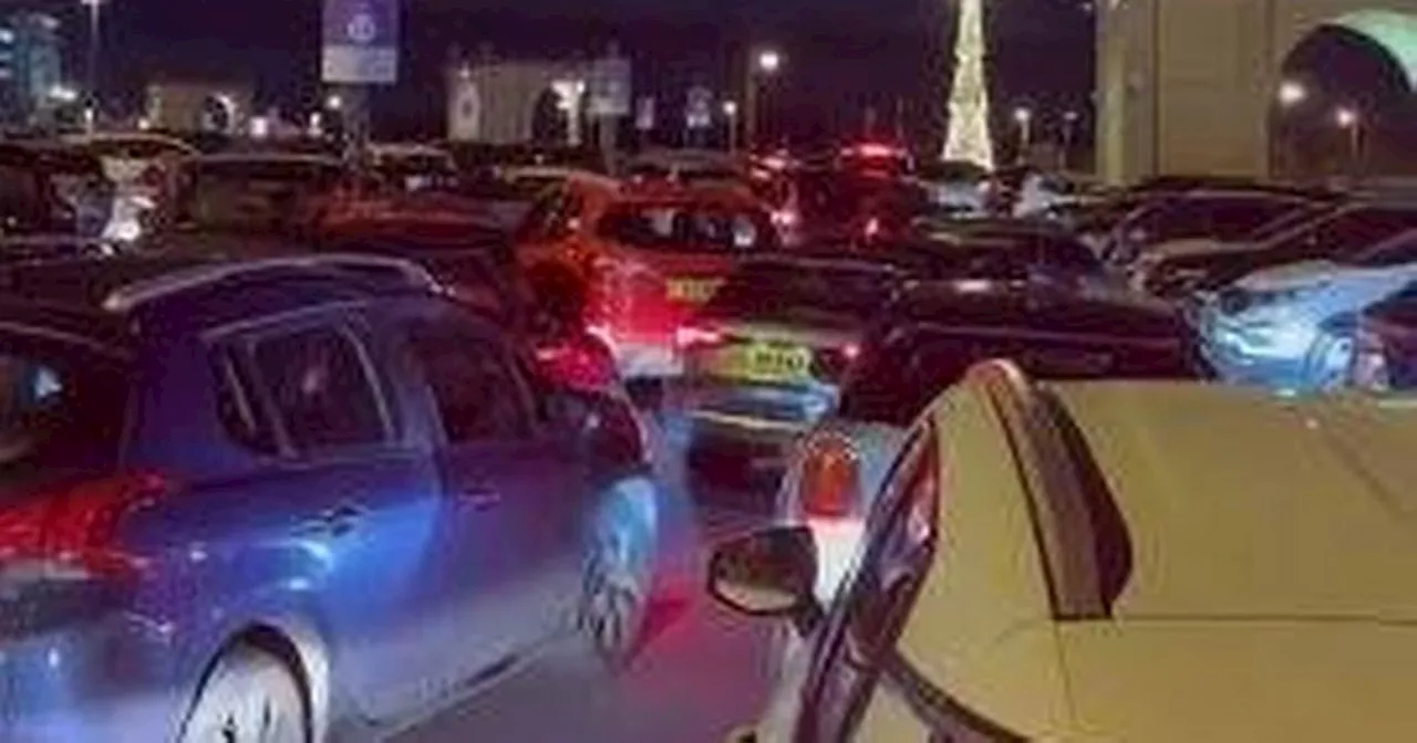 Trafford Centre Parking Chaos Traps Drivers for Hours