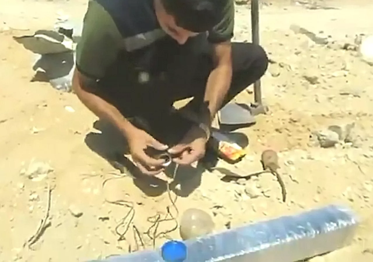 IDF Video Exposes Hamas Terrorists Planting Bombs Near Gaza Hospital