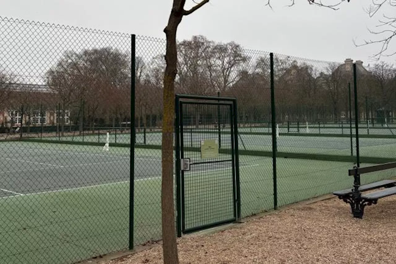 Les terrains de tennis du Jardin du Luxembourg rouvriront en mars 2025