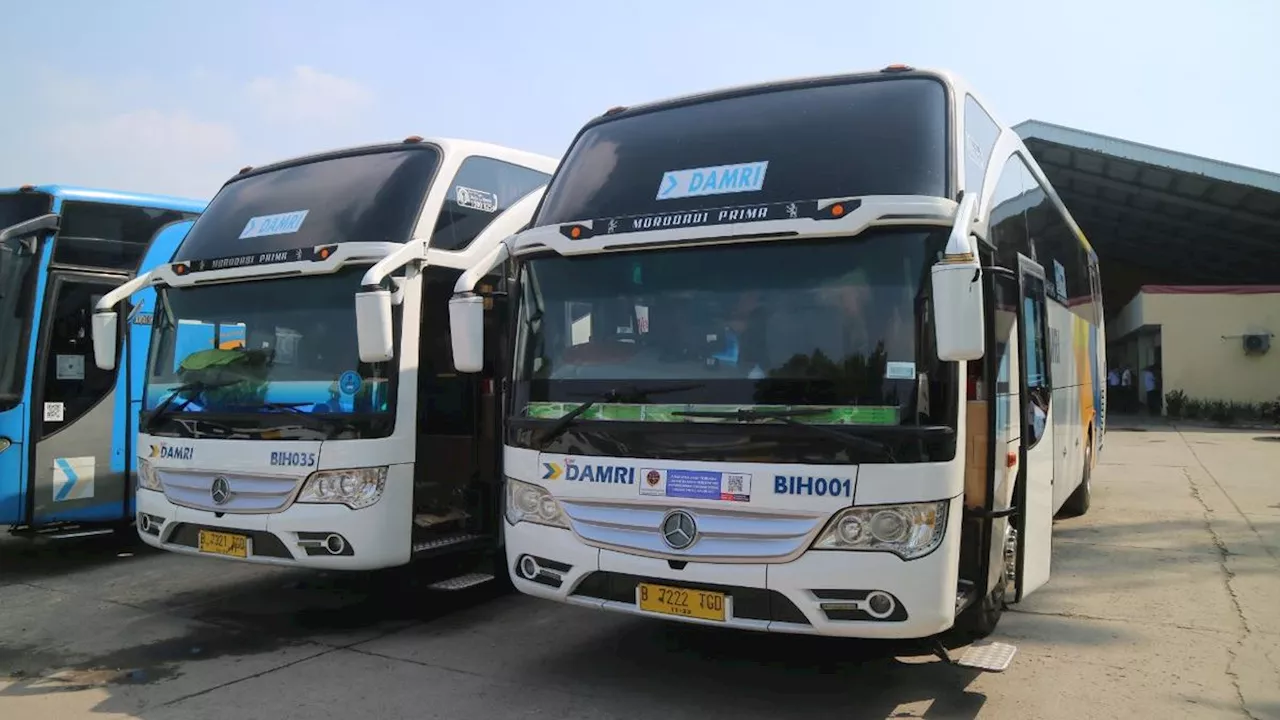 Damri Uji Coba QRIS Tap dan Majukan Jadwal Bus Jelang Tahun Baru