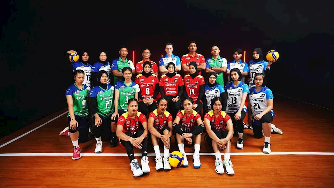 Jakarta Pertamina Enduro Umumkan Daftar Pemain PLN Mobile Proliga 2025