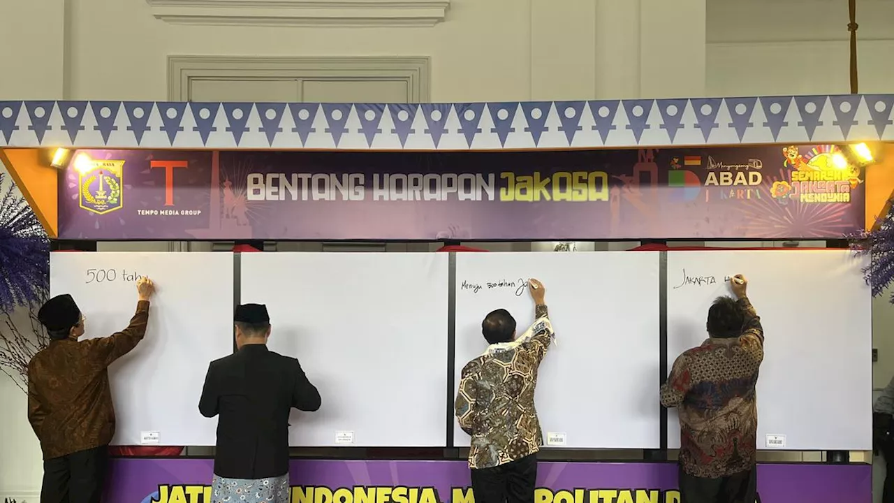 Mantan Gubernur Jakarta Hadir dalam Bentang Harapan JAKasa