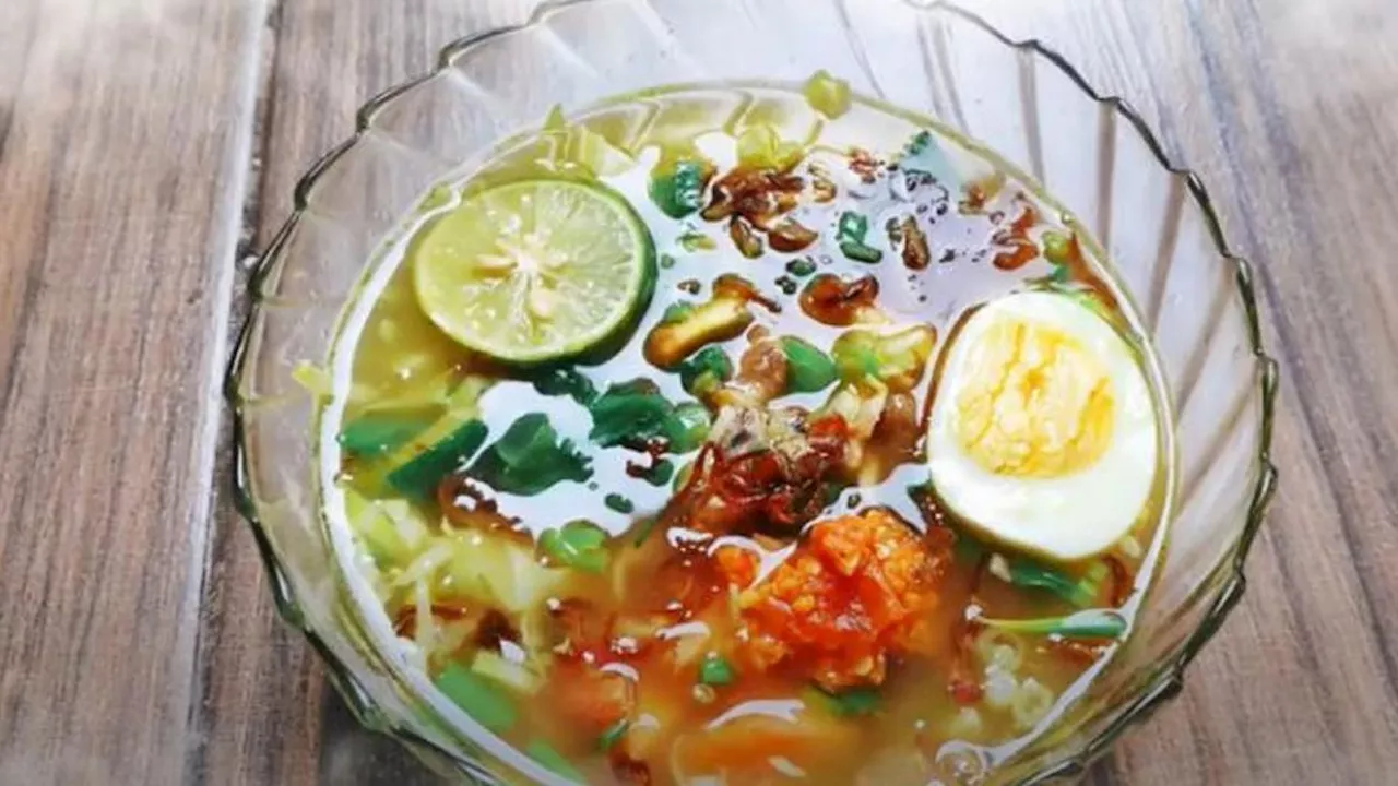 Resep Soto Ayam Bening Rumahan