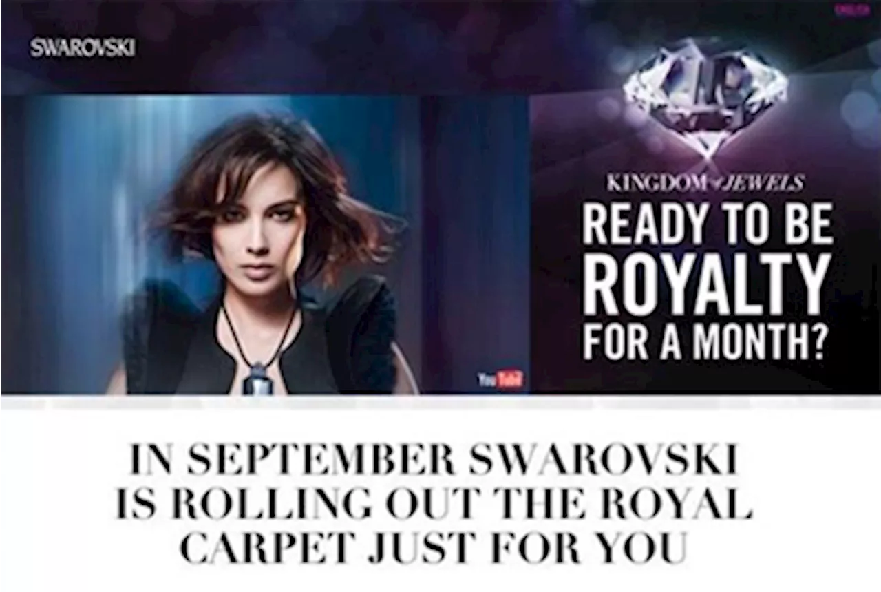 Swarovski aims at top markets with fall/winter campaign